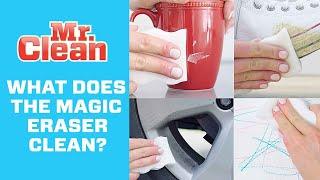 What Can You Clean With the Magic Eraser? | Mr. Clean