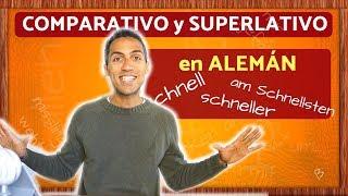 Aprende COMPARATIVO y SUPERLATIVO en ALEMÁN