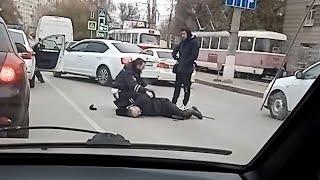 Волгоградского полицейского ударил монтировкой Левон Оганесян