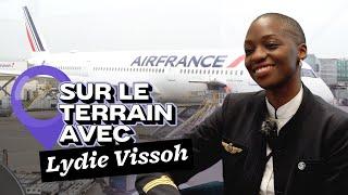 SUR LE TERRAIN avec Lydie Vissoh, pilote de ligne à Air France