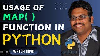 USAGE OF MAP( ) FUNCTION IN PYTHON - PYTHON PROGRAMMING