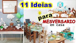 11 Ideias para MESVERSARIO SIMPLES MENINO/ Festa em Casa/ Resumo dos Mesversarios do José