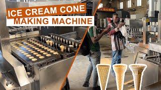 Ice Cream Wafer Cone Making Machine|Cone Machine|Mini Ice Cream Cone Maker|Wafer Cup Making Machine