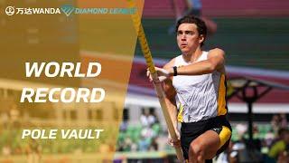 Mondo Duplantis breaks pole vault world record at Eugene final - Wanda Diamond League 2023