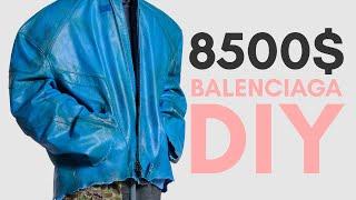 We Recreated this 8500$ Balenciaga Biker Jacket