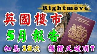 Rightmove ｜ 2023 英國樓價 ｜5月 英國 樓巿 ｜ UK House Price Index ｜ 英國 新盤 ｜ 曼城 新樓 ｜ BNO 英國樓｜樓交所直播室｜ HKEXLIVE