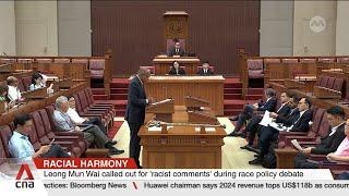 Shanmugam calls out Leong Mun Wai for past racist comments during race policy debate