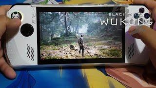 Black Myth: Wukong 60+ FPS Gameplay on Asus ROG Ally