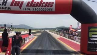 Civic Giannopoulos vs Ibiza Vouros drag park Thiva 29/05/2016