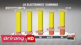 LG Electronics' operating profit more than doubles in Q2