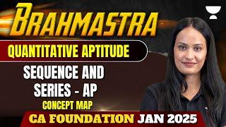 Sequence And Series | AP | Concept Map | QA | CA Foundation Jan 25 | Shivani Sharma