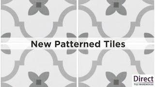 Gorgeous New Victorian Style Patterned Tiles from Direct Tile Warehouse