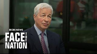 JPMorgan Chase CEO Jamie Dimon on "Face the Nation with Margaret Brennan" | full interview