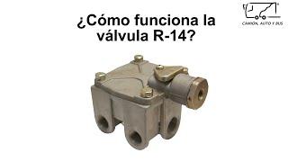 ¿Cómo funciona la válvula R-14? | Frenos de aire