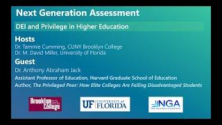 NGA Web Bites: Dr. Anthony Abraham Jack on DEI and Privilege in Higher Education