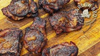 Weber Kettle Smoked Chicken Thighs | Barlow BBQ 4K