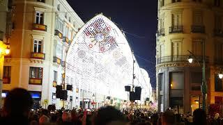 Ciscoverychannel os desea Feliz Navidad ️    - Espectáculo de luces en Málaga 2017