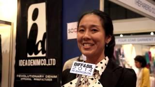 BIFF&BIL2014 Exhibitor Interview  IDEA DENIM CO , LTD