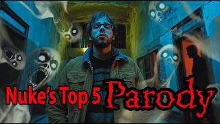 Nuke’s Top 5 Scary Ghosts Caught on Tape Parody | Funny Twist on Scary Ghost Videos