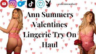 *SEXY* ANN SUMMERS VALENTINES LINGERIE TRY ON HAUL