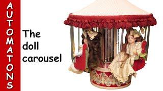 Lutèce Créations offers musical automatons including this musical automaton, a carousel with dolls.