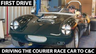 Driving the Elva Courier for the First Time