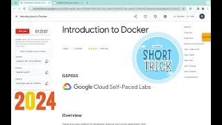 [2024] Introduction to Docker || #qwiklabs || #GSP055 ||  [With Explanation️]