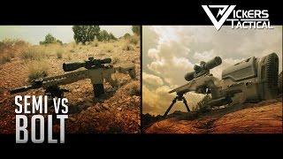 Semi vs. Bolt: SR-25 vs. Scalpel
