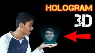 How to make a 3D Hologram with Smartphone Very Very Easily || Check it Out.