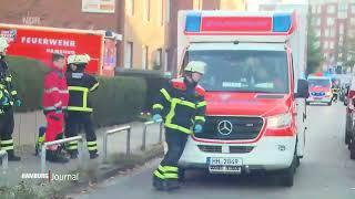 Hamburg Billstedt - Ein Toter und ein lebensgefährlich Verletzer nach Schüssen in der Hauskoppel