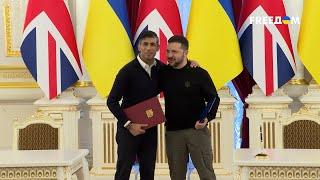 ️ Исторический договор согласован! Зеленский и Сунак подписали соглашение о безопасности