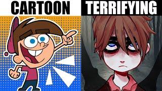 IF CUTE CARTOONS WERE HORROR MOVIES