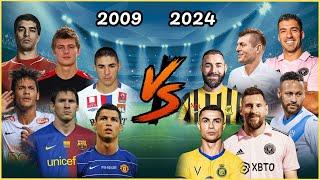 2009  2024(Ronaldo-Messi-Neymar-Salah-Suarez)