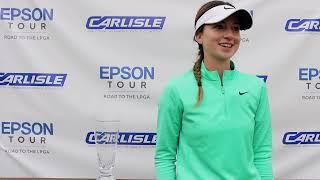 Gabriela Ruffels Final Round Interview | 2023 Carlisle Arizona Women’s Golf Classic