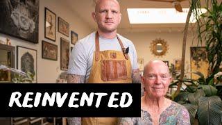 Reinvented EP01 - 75 Year Old Man Gets Full Body Tattoo Suit
