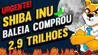 SHIBA INU $1,00 BALEIAS ACUMULAM TRILHOES DE SHIB NA QUEDA