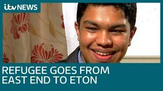 Refugee who fled Bangladesh goes from East End to Eton | ITV News