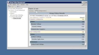 MCITP 70-640: Troubleshooting Group Policy