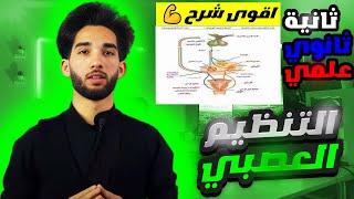 مراجعة علوم طبيعية 2 ثانوي علمي الفصل الاول (الجزء1) التنظيم العصبي