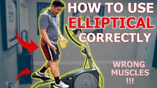 You're Using the Elliptical WRONG | Physical Therapist Explains