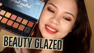 Beauty Glazed Perfect Neutral Eyeshadow Palette Review 14 colors Shopee Makeup