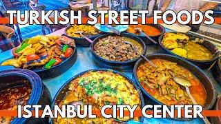 Delicious Turkish Street Food Tour In Istanbul Sirkeci Old Town Kebabs,Pide,Doner Kebab,Baklava 2024