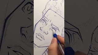 Drawing Miles Morales | Across The Spider-verse #spiderman