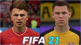 FIFA 21 ALL GERMAN BUNDESLIGA 3 PLAYERS REAL FACES