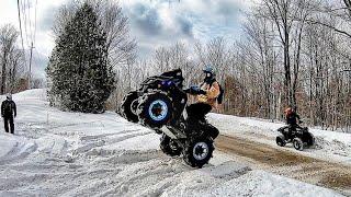 Deep Snow Rip (Can Am Renegade, X3, Polaris)