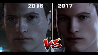 Detroit Become Human Graphics Comparison E3 vs Gamescom