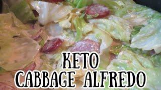 Keto Cabbage Alfredo Recipe - SO Good!