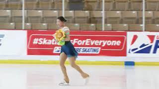 Joanna Lee | Junior Women Free Skate | 2025 Pacific Coast Sectional Singles Final