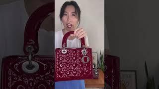 Why Patent leather lady Dior is a steal on secondhand market #ladydior #moneysavingtip #luxuryshopin