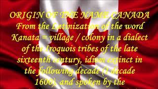 O Canada ( English Version ) , Canada , National Anthem , music and text